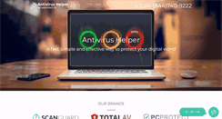 Desktop Screenshot of antivirushelper.com